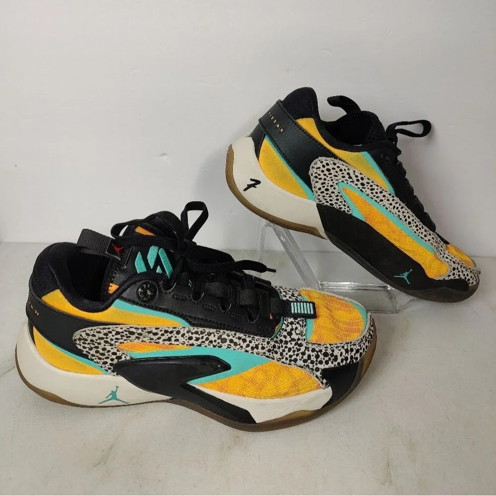 EUC Nike Boys' GS Jordan Luka 2 The Pitch Basketball Shoes Sneakers, Sz 6Y